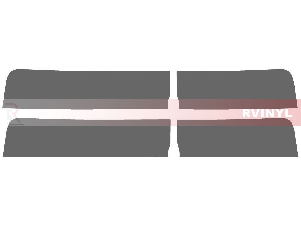 Rvinyl Window Tint Kit Compatible with Mazda Mazda5 2012-2015 - Windshield Strip Visor - 35%