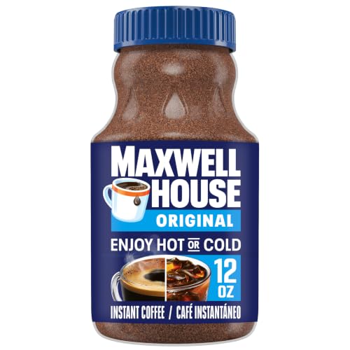 Maxwell House Instant Coffee, Original Roast, 12 oz Jar