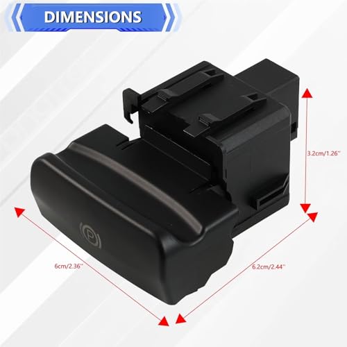 Bouton commutation frein à main réactif pour DS4 DS5 DS6 commutateur combiné