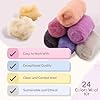 Woolbuddy Felting Wool Kit - 24 Vibrant Merino Wool Colors for Needle Felting, Wet Felting, and Crafts #4
