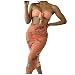 Donne in Costume da Bagno Avvolgimento in Costume da Bagno 90s Strisce Sacchetto Tuta da Bagno Posata Bottoms Rossi Pezzo Singolo più Bikini E 'di Questo.
