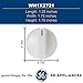 GE Appliances WH1X2721 Genuine OEM Control Knob for Washing Machines