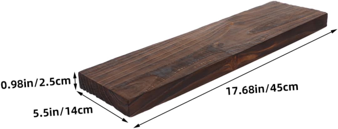 BESPORTBLE Fountain Pump Board Feature for Aquariums and Gardens Rustic Plank for Unique Water for Decor