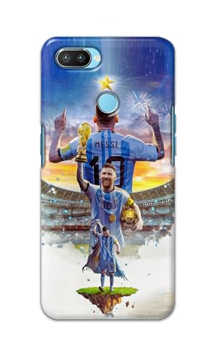 Image of Printed Hard Back Cover for Realme 2 Pro Back Cover (Famous Football Player -J2) -190724(EA)