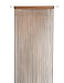 HSYLYM Cortina Espagueti para Puerta,Divisor de habitación,decoración del hogar,poliéster,café,90x200cm