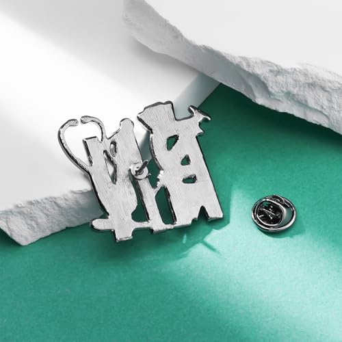 Image of Dr's gift Bacterial Petri Dish Enamel Brooch Lapel Badge Pin for Backbag Hat Science Lab Jewelry for Microbiologists Biology Students Researchers Gift