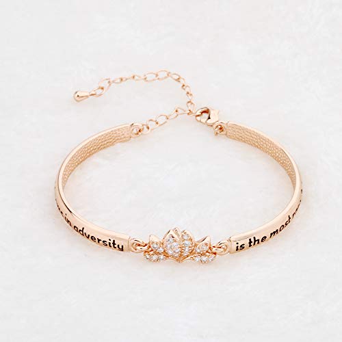 KUIYAI Flower Charm The Flower That Blooms in Adversity is The Most Rare and Beautiful of All Princess Bracelet Jewelry2
