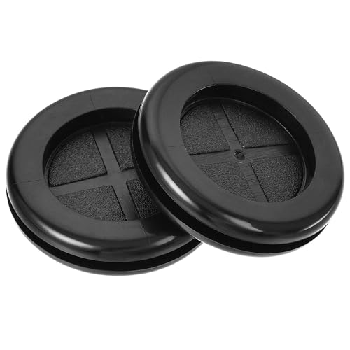 Image of TA-VIGOR 8Pcs Round Rubber Grommets 32mm Double-Sided Wire Gaskets