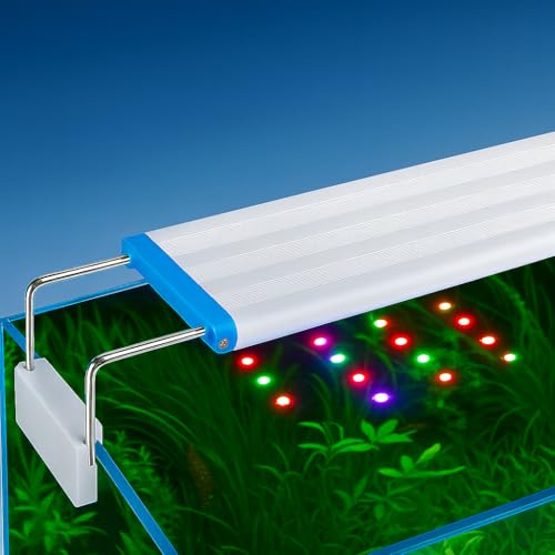 Image of VAYINATO Nemo 300 WRGB Aquarium LED Light - Suitable for 20-30 cm Tanks | Energy Efficient, High Color Rendering, Ultra-Thin Design