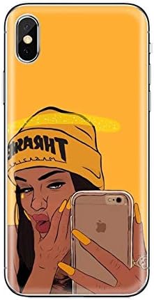 Amazon Co Jp Misc イエローメラニン ポピン Iphone Xr ケース アフロガール カバー アフリカ系アメリカ人 かわいい かっこいい 女性 Melaninpoppin プライド トレンディ Viral Girly Queen Tpu 家電 カメラ