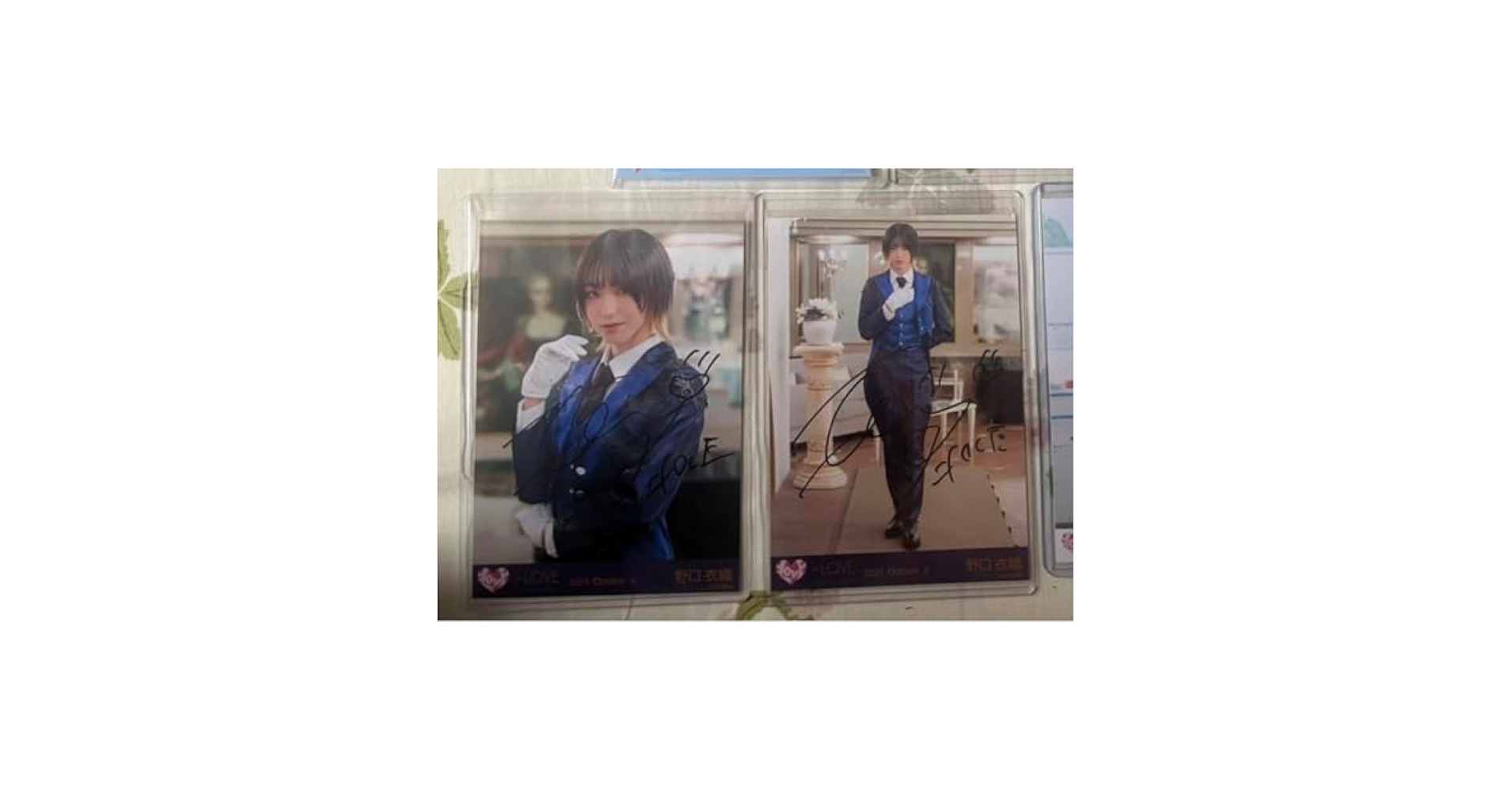 イコラブ　＝LOVE 生写真　ヒキ　祝祭　野口衣織　直筆　コメあり イコラブ ＝LOVE 生写真 ヒキ 祝祭 野口衣織 直筆 コメあり 大