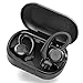 Auriculares Inalambricos Bluetooth 5.1, Retirable Gancho para la Auriculares Bluetooth Deportivos Wireless Earbuds y HD Mic, IP7 Impermeable, Cancelación de Ruido In Ear Auriculares con Caja Carga