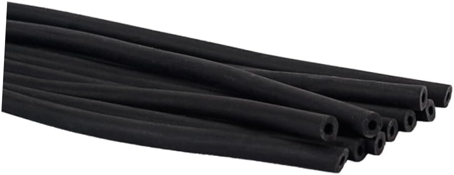 Toyvian 20pcs Rubber Tube for Yangqin Chinese Dulcimer Mallets Percussion Accessory