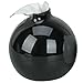 Olymstore(TM) Fashion Round Bomb Shape Toilet Paper Pot Holder Tissue Box Cover (Black)