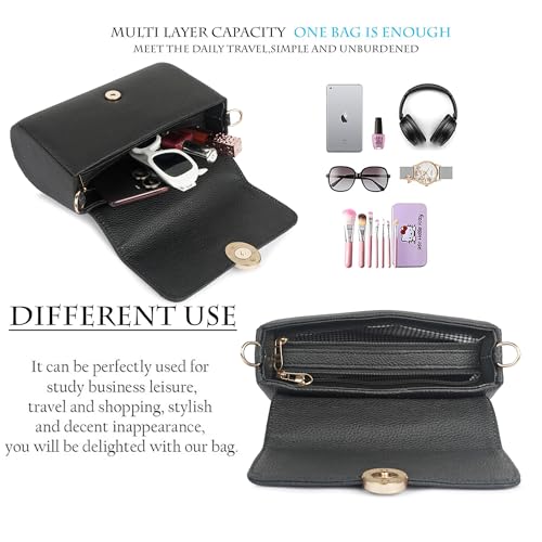 Image of Synthetic Leather Casual Classy Top Handle Handheld Crossbody Travel Side Sling Bag For Women