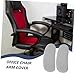 NUOBESTY Office Chair Armrest Cover Stretchable Padded Desk Chair Arm Pad Covers for Armchair Accessories