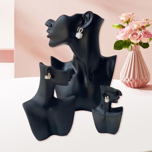 Support boucles d'oreilles kowaku présentoir bijoux mannequin buste