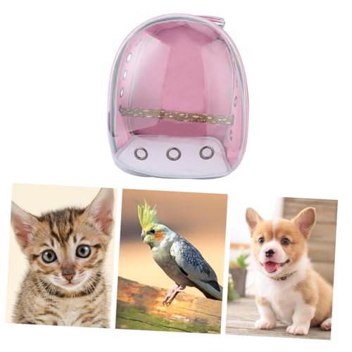 SUPVOX Backpack Pet Carrier 1pc Pet Bag for Travel Breathable Dog Cat Carrier Outdoor Cat Dog Backpack Material Comfortable