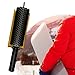 Colaxi Ski Brush with Axle Handle and Cover Kit Ski Waxing Brush Lightweight Roller Brush Professional Easy to Handle Ski Wax Brush, Horsehair