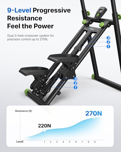 MERACH Stair Stepper 9-Level Resistance Stairmaster