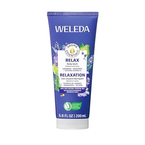 Weleda Aroma Essentials Relax Creamy Body Wash Parabens Free 6.8 Fluid Ounce (Pack of 1)