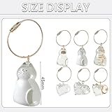 Zoom IMG-1 arromi 6 portachiavi a forma Zoom IMG-1 arromi 6 portachiavi a forma