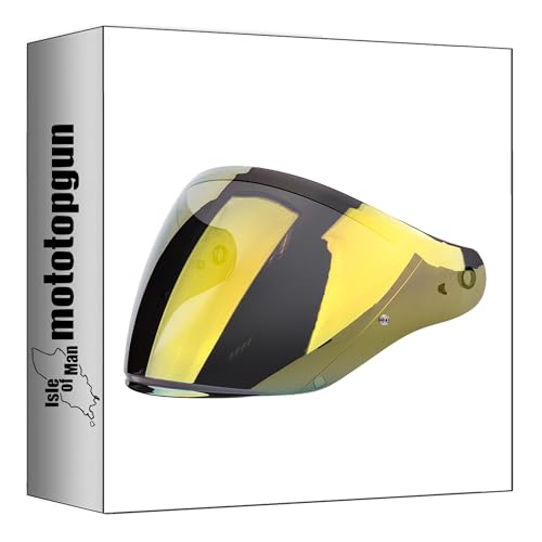 Écran Scorpion Exo-Z1 Carbon KDF-25 or miroir pour visière casque moto