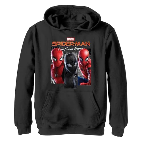 Sweat à capuche Marvel Spider enfant pull motif araignée mode garçon