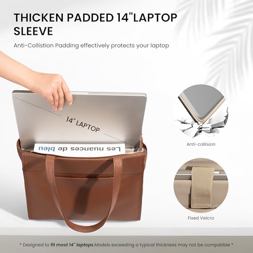 Bolso Tote de Cuero para Mujer miniatura 3