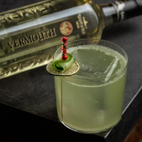 Gamondi - Weißer Wermut - 1l | Traditioneller Vermouth aus dem Piemont | Perfekt als Aperitif, Digestif oder in Cocktails | Florale und vanillige Noten mit Kräutern | Vermouth di Torino Bianco - 16%