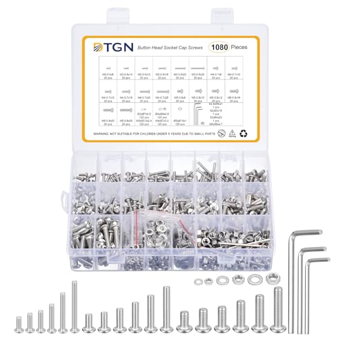 Boulons en acier inoxydable M3 M4 M5 kit complet pour réparation VTT