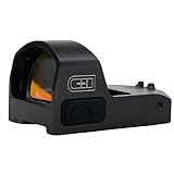 C+H Direct Mount Micro Red Dot Sight for Pistol | Compatible with Walther PDP 2.0 Optics Ready | Shake Awake Multi-Reticle | Red Dot Reflex Sight for Pistol