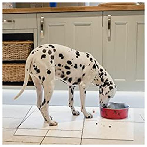 Filtwo Clear Vinyl Plastic Floor Runner Protector, 1Mm Thick Waterproof Runner Rugs Transparent Chair Mat Kitchen Hallway Entrance Doormat Table Protector Pad (Color : Clear, Size : 130Cmx130Cm) #TOP25