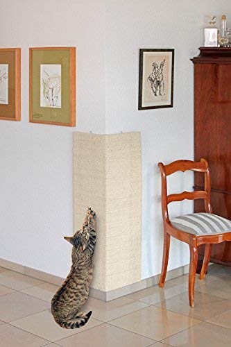 Karlie 46242 Sisal Kratzbrett L: 28 cm B: 28 cm H: 52 cm beige
