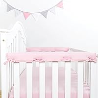 Algopix Similar Product 17 - TILLYOU 2Pack Padded Baby Crib Rail