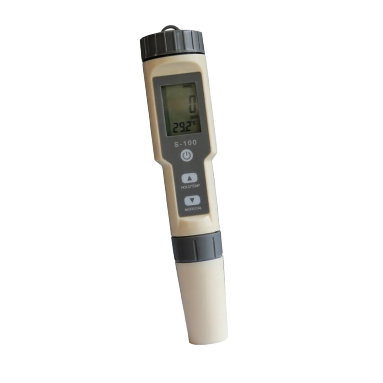 Misuratore di Salinità e qualità dell’Acqua, Tester Acqua Portatile, EC Tds Temperatura, Facile da Leggere, per Acquario e Piscina