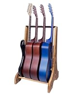 High quality acoustic guitar display stand, unique shape, make your beloved guitar look perfect! Guitar Bass Display Rack, can hold 4 acoustic guitars, electric guitars, basses and other musical instruments at the same time, greatly saving space and ...