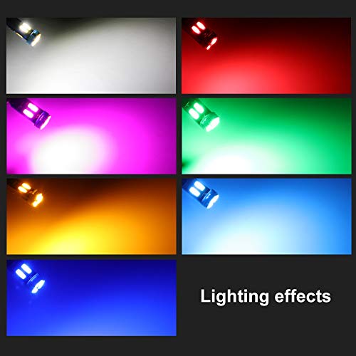 10 Lámparas LED T5 para Auto Panel de Instrumentos Azul miniatura 6