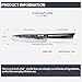 HZYLYML 8 inch Japanese Gyuto Chef Knife，HC Steel Home Essentials Sharp Kitchen knife，Professional Hand Forged Cooking Knife，Knives for cooking and chopping，Gifts for chef，Gifts for Mom/Dad