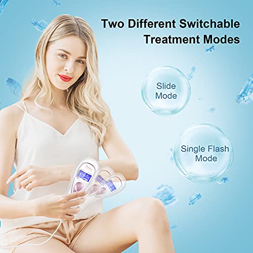 ICE Hair Removal for Women and Men Permanent Painless Hair Remover Device At-Home