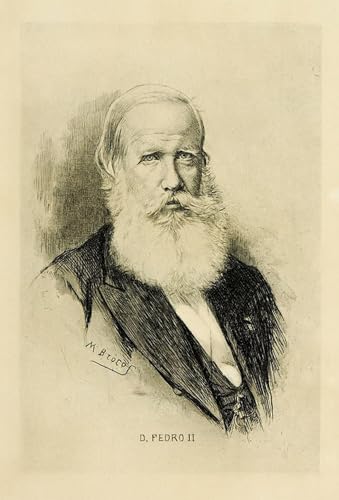 Peinture Pedro II du Brésil tableau d'art mural 60x90cm pour décorer votre intérieur avec élégance