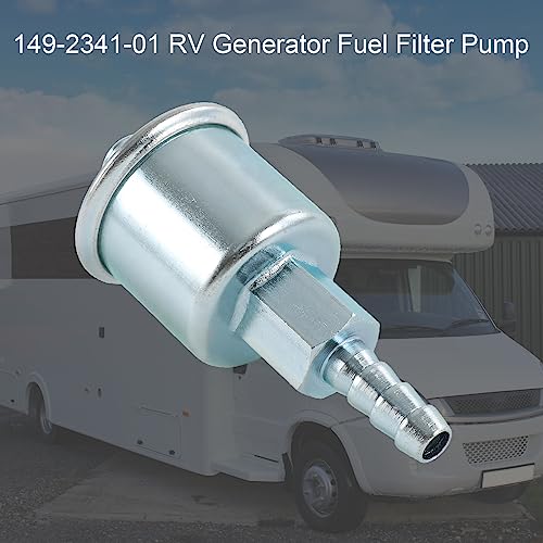 Image of 149-2341-01 Fuel Filter Pump Replacement For Cummins Onan model | Compatible with Marquis Gold HGJAB, Emerald Advantage HGJAC, Marquis BGM and NHM, Gold /RV QG