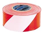 Draper 72 mm X 500M Red &White Barrier Tape Roll