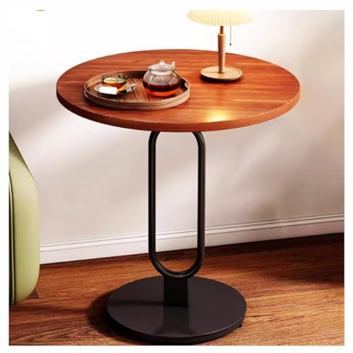 Table d'appoint ronde pour salon idéal pour poser un café près du canapé