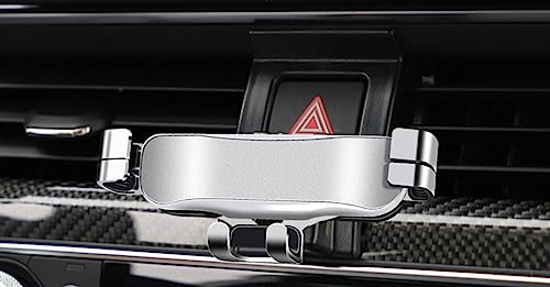 Support téléphone Audi A4L A5 stable sans blocage de grille aeration rouge