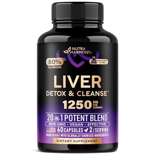 Liver Cleanse Detox & Repair - Milk Thistle | Dandelion | Artichoke | TUDCA | Glutathione & NAC - Effective Liver Health Supplement | 80% Silymarin - Laboratory Tested, Vegan - Made in USA 6