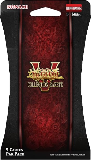 Yu-Gi-Oh! Booster Collection Rareté V - Jeu de Cartes à Jouer - 5 Cartes - À partir de 6 Ans - 1ère édition française