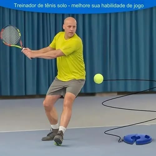 Base para Treino de Tênis com Corda Elástica
