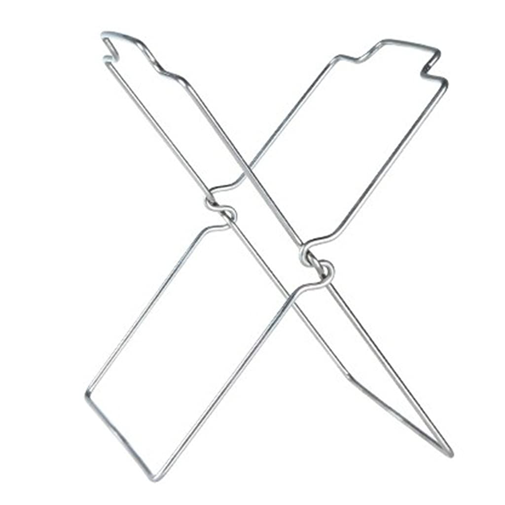 Baodss Stainless Steel Garbage Bag Shelf Home Kitchen Countertop Folding Trash Bag Hold