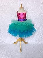 Algopix Similar Product 10 - Mermaid Sleeveless Fuchsia Mini Sequin